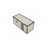 (СП-01) Бытовка металлическая (блок-контейнер) из сэндвич-панелей стандарт